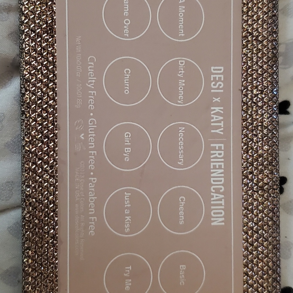 Dose of colors desi x Katy eyeshadow